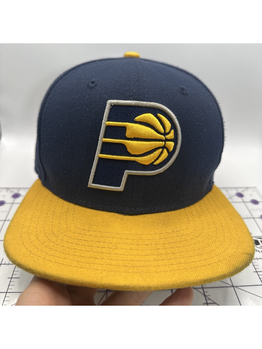 Indiana Pacers New Era Raised Embroidery 9Fifty  Nba Baseball Hat